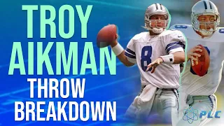 Troy Aikman Throwing Breakdown | Performance Lab