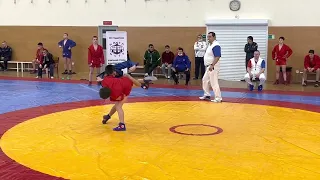 Чистый бросок в САМБО / Clean throw in SAMBO