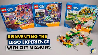 Reinventing the LEGO experience with City Missions - testing the story-led building with my daughter