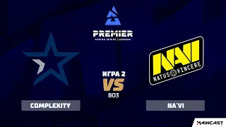 Complexity vs Natus Vincere [Map 2, Mirage] (Best of 3) BLAST Premier: Spring 2020