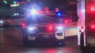 IMPD officer, 2 suspects exchange gunfire in downtown Indy