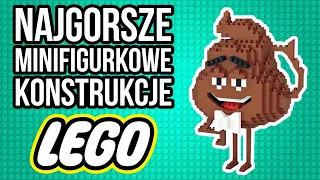 NAJGORSZE minifigurkowe konstrukcje LEGO