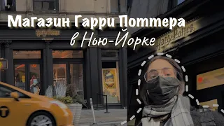 vlog 48| магазин Гарри Потера в Нью-Йорке | полетела одна в 16 лет в Нью-Йорк