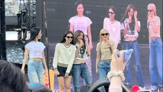 4K HDR Crazy Over You Blackpink Soundcheck Born Pink Encore MetLife Day 1 MetLife Stadium 081123