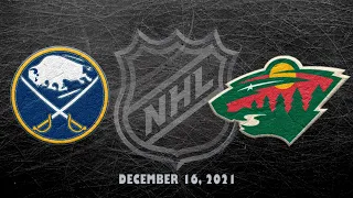 NHL Sabres vs Wild | Dec.16, 2021