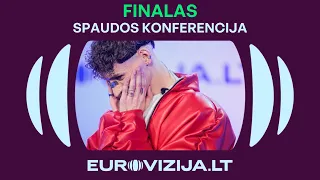 Spaudos konferencija su EUROVIZIJA.LT nugalėtoju | 2024-02-18