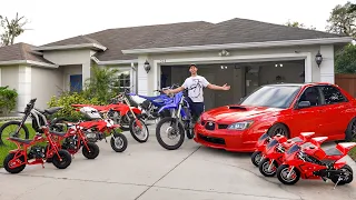 MY FULL BIKE COLLECTION + HOUSE TOUR UPDATED!