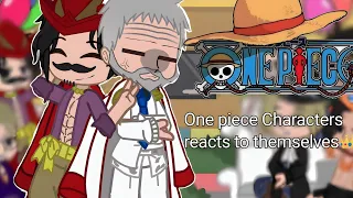 One piece characters react to themselves👑//Shanks👑//Roger👒👑//Garp//[2/4]//Ace&Sabo//Rayleigh//