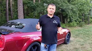 Восстановление крыши кабриолета. Форд Мустанг. Ford Mustang convertible