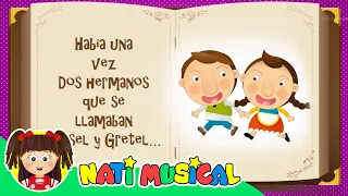 Hansel y Gretel 👧👦 Video Educativo - Cuento Infantil 📚 Nati Musical ⭐