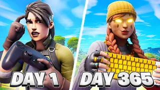 1 YEAR Controller To Keyboard and Mouse Progression! + Fortnite Tips and Tricks