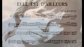 ELLE EST D'AILLEURS - Accompaniment (Bb)