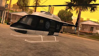GTA San Andreas : Police Maverick Mod !
