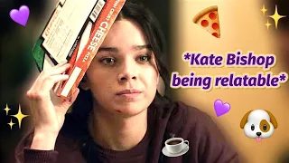 kate bishop being relatable for 3 minutes straight