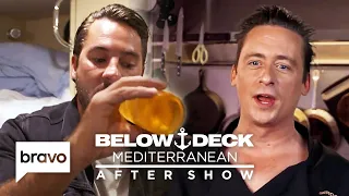 Does Ben Robinson Think He Overreacted to Travis' Partying? | Below Deck Med After Show (S4 E14)