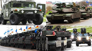 Lithuanian and NATO Military in Vilnius (Lithuania)