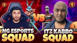 INDIA VS BANGLADESH WAR 4 VS 4 CLASH SQUAD || #nonstopgaming - FREE FIRE #itzkabbo