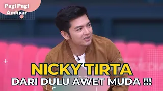 Tanggapan Nicky Tirta Dibilang Duda Keren Sama Netizen | PAGI PAGI AMBYAR (14/10/22) P2