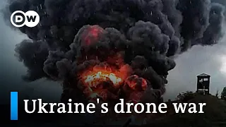 How Ukraine's frontline soldiers make use of drones for their counteroffensive | DW News