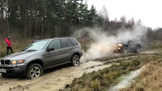 BMW X5 и Dodge Durango (короткая версия)