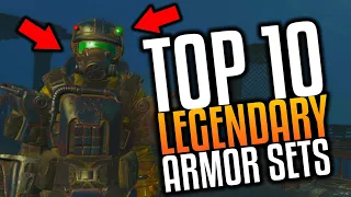 10 Best LEGENDARY ARMOR Sets in Fallout 4 | Fallout Top 10's