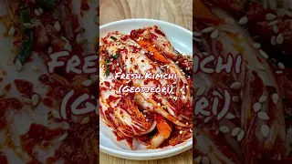 Fresh Non Fermented Kimchi (Geotjeori)