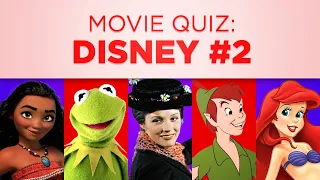 Guess the Disney Movie #2 (From a Picture!) | Film Quiz