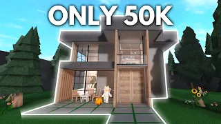 Building a Bloxburg House Using Only 50K