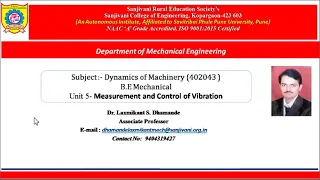 5.4.1 Vibration based condition monitoring, Analysis of Vibration Spectrum