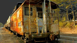 Exploring an Abandoned Train Graveyard