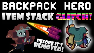 BROKEN Item Stacking Glitch! Infinite Shield And Damage! | Backpack Hero