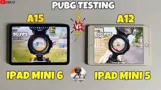 IPAD MINI 6 VS IPAD MINI 5 PUBG TEST WITH RECORDING 2024🔥BALANCED EXTREME+HDR4K GRAPHICS 90FPS