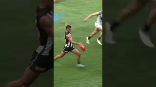 The most bizarre but epic goal 😂 #afl