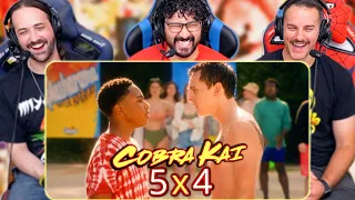 COBRA KAI 5x4 REACTION!! Season 5, Episode 4 Breakdown & Review "Downward Spiral" | Easter Eggs