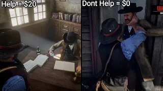 What happens If You Dont Save the Sheriff from The Serial Killer (All Outcomes) - RDR2