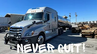 Truck driver Finds His Way Over The Road (Prime Inc i Love Trucking) 🙂