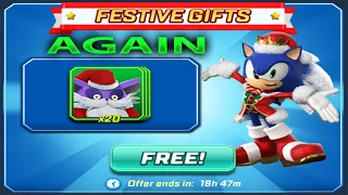 Sonic Forces - Again Santa Big Free Festive Cards (very good sega) - All 88 Characters Unlocked