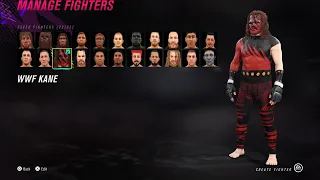 All Of My Created Fighters So Far (1-22) || UFC 4 CAF Showcase