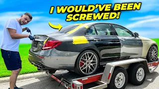 REBUILDING A WRECKED MERCEDES E63 AMG-S | Part 5 I GOT LUCKY!