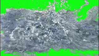 Green Screen Flash Floods with Sound Effects