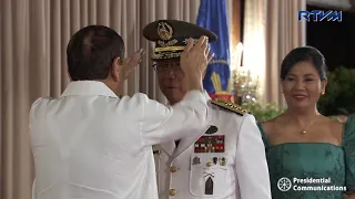 Oath Taking Ceremony of the Newly Promoted Generals and Flag Officers of the AFP 5/8/2018