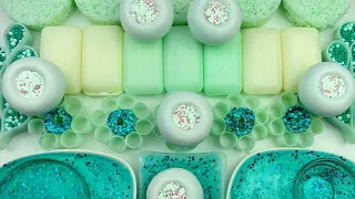 Compilation set★ASMR SOAP★Crushing soap★Cutting soap cubes★FOAM&GLITTER&STARCH★