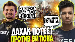 ДАХАК НА ДЖАГЕ ПОТЕЕТ ПРОТИВ ВИТЮНА НА МОРФЕ / DAXAK JUGGERNAUT DOTA 2 VS V-TUNE NAVI / CREATOR