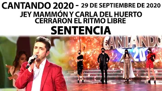 Cantando 2020 - Programa 29/09/20 - Jey Mammon y conocemos a las nuevas parejas sentenciadas