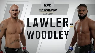 UFC 201 - Robbie Lawler Vs Tyron Woodley - EA Sports UFC 2 Live Events Gameplay
