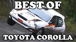 Best of Toyota Corolla Rallying | Crash & action