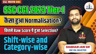 SSC CGL 2023 Tier-1 normalisation analysis| Raw marks required to clear cutoff