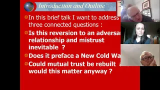 Talk “Sino-American Relations: Is Mistrust Inevitable?” by Emeritus Professor Anthony McGrew