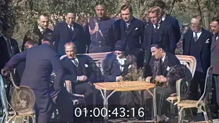 1930 - Atatürk Ve Afet İnan Atatürk Orman Çiftliği'nde