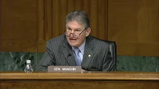 Sen. Joe Manchin's Opening Statement during Jennifer Granholm's Nomination Hearing